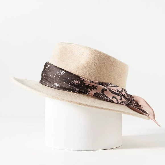 Scarf-Trimmed Rancher by Anthropologie main image 4